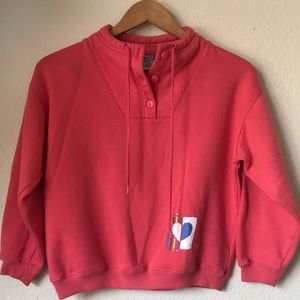 Girls vintage 80s/ 90s cheetah brand sweatshirt